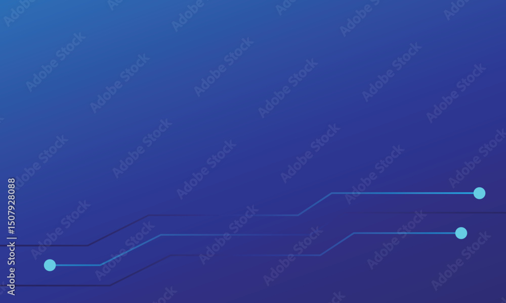 Poster abstract blue background with high-tech technology texture circuit board texture.electronic motherbo