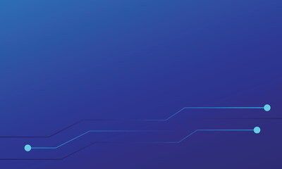 Abstract blue background with High-tech technology texture circuit board texture.Electronic motherboard illustration.Vector illustration.