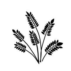 Obraz premium vector illustration of a plant