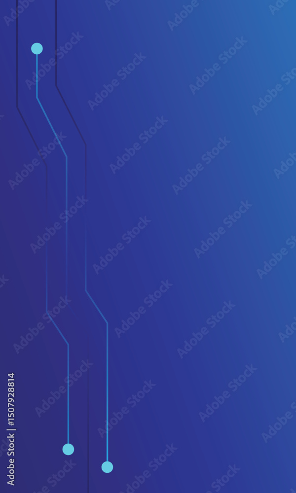 Poster abstract blue background with high-tech technology texture circuit board texture.electronic motherbo