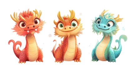 Illustration for Tet Vietnamese Lunar New Year featuring traditional decorations, red envelopes, blossoms, festive elements symbolizing prosperity and cultural heritage, isolated on white background