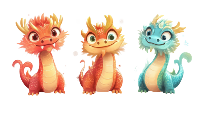 Illustration for Tet Vietnamese Lunar New Year featuring traditional decorations, red envelopes, blossoms, festive elements symbolizing prosperity and cultural heritage, isolated on white background