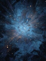 Cosmic Explosion in Space