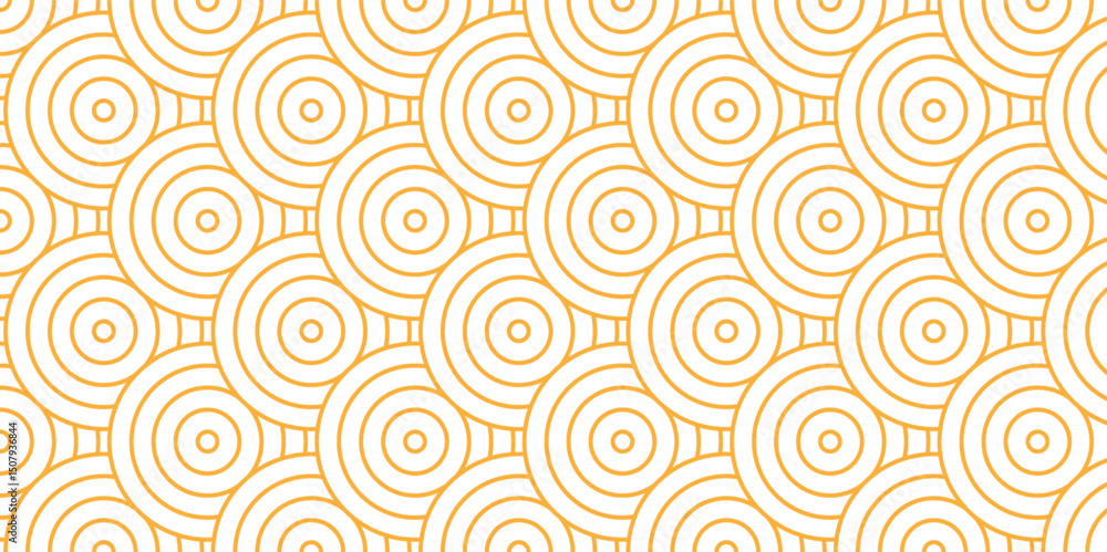 Poster minimal overlapping creative diamond circle abstract wood color pattern background with waves textur
