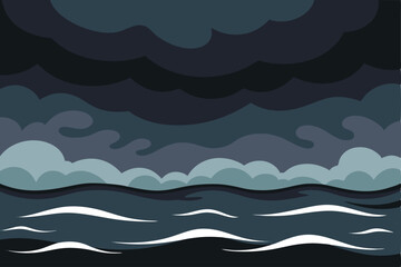 seamless pattern with waves