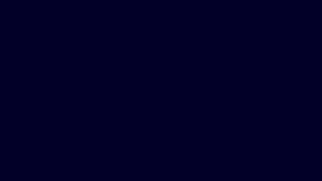 Bright glowing geometric shapes in fast motion on black background
