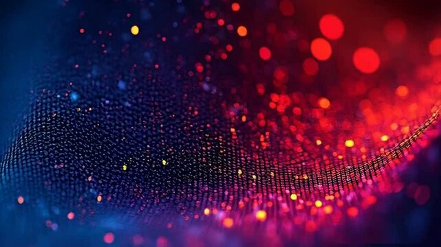 create square grid dither pattern dynamic graphic motion color