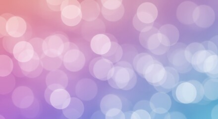 ピンクと紫のグラデーションが美しいキラキラした玉ボケの背景