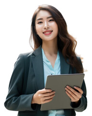 Fototapeta premium PNG Smile adult executive standing.