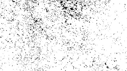 Dust overlay textured. Grain noise particles. Rusted white effect. Distressed black texture. Dark grainy texture on white background.