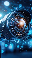 Surveillance camera with bokeh