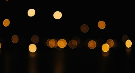 背景が暗いボケ味のある光の抽象的な背景