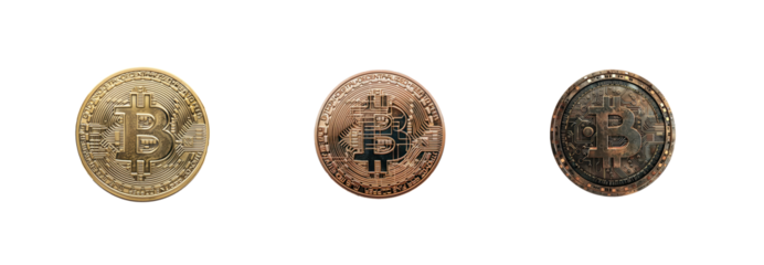 data protection theme in form of a coin on white background