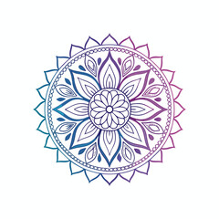 Greadient Mandala