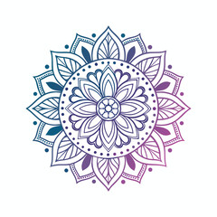 Greadient Mandala