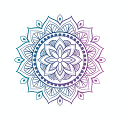 Greadient Mandala