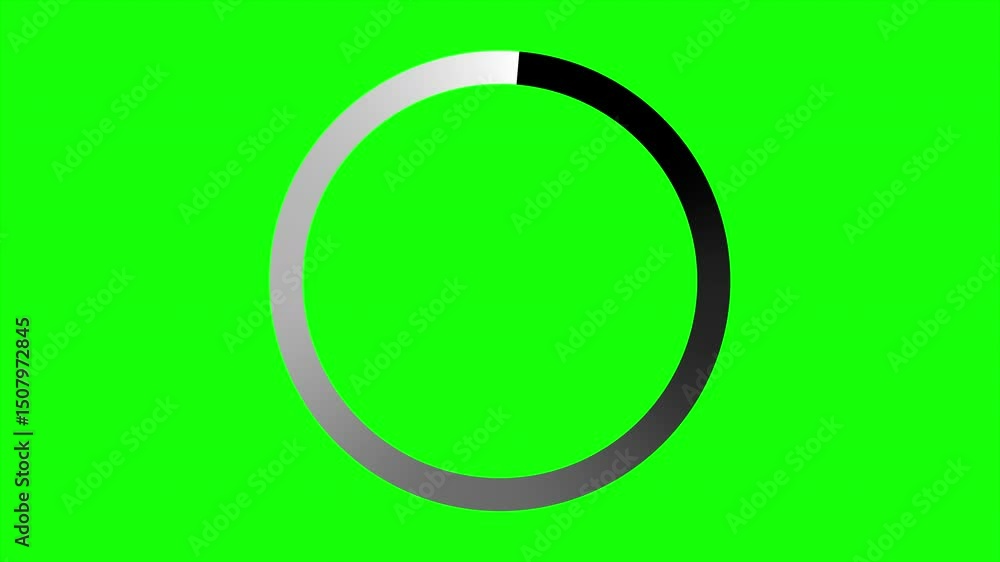 Poster loading circle animation. round loading animation. white gradient dotted round loading. loading anim