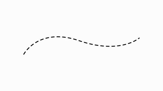 dotted line running upwards on green screen. Speed ​​Line for Flash Action Overlay