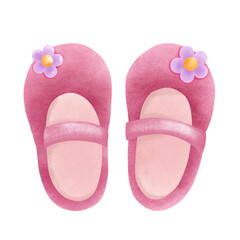 Pink slippers 