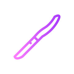 butter knife gradient icon