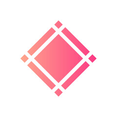 Fototapeta premium trivet gradient icon