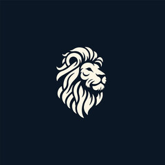 floral lion logo