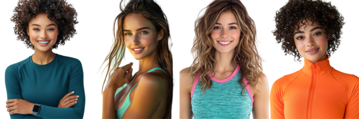 Woman Enjoying an Energetic Workout in a Gym Outfit with Dynamic Arm Circles