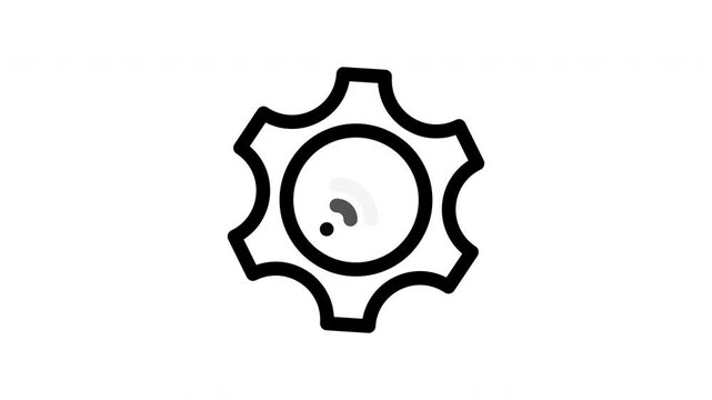 rss minimalist stroke animation