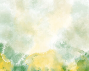 Abstract colorful watercolor for background. Digital art painting.
