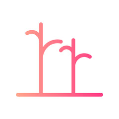 trees gradient icon