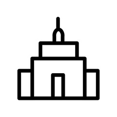 capitol line icon