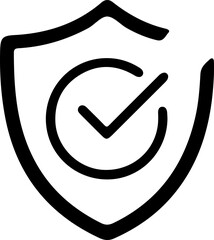 Shield Icon Set with Security Symbols