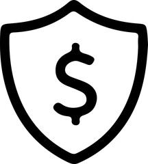 Shield Icon Set with Security Symbols