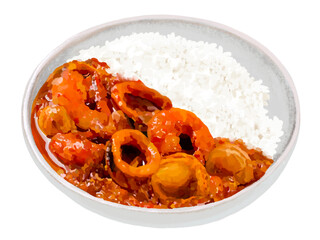シーフードカレー
