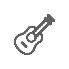 musical instrument guitar icon
