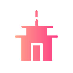 building gradient icon