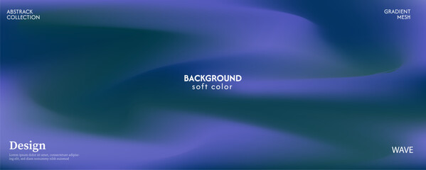 Soft and beautiful purple gradient abstract wave background. Luxurious pastel color combination, product advertisement, card, poster and website template