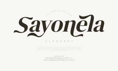 Expressive serif font with stylish swashes and elegant flair, perfect for luxury packaging and feminine brands