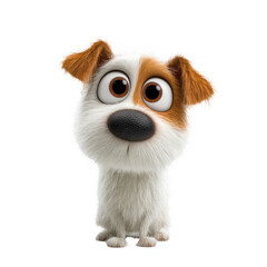 Obraz premium PNG Jack russel dog illustration cartoon animal.