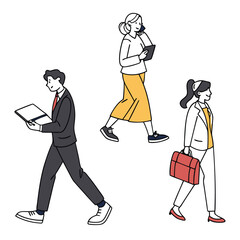 business man with briefcase