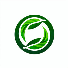 Eco Leaf Logo Design
