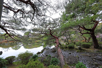  Heian Jingu Shrine, Shinto shrine and landscaped gardens at Okazaki Nishitennocho, Sakyo Ward, Kyoto, Japan