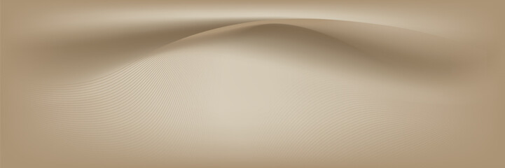 Neutral gradient background from cream to cream colors. modern, vector.