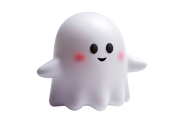 Isolated ghost toy indoor decorative object
