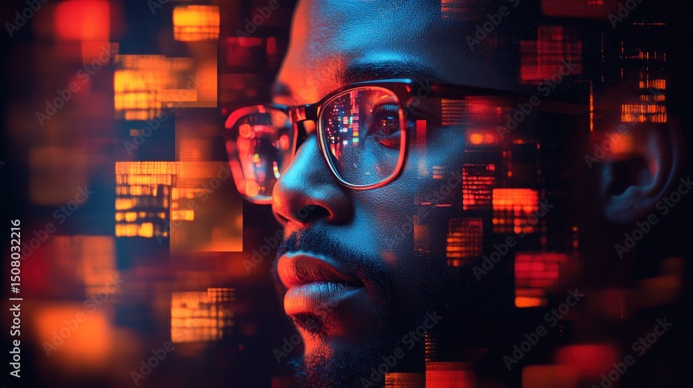 Poster digital mind: a programmer's focused gaze