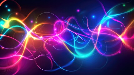 Naklejka premium Abstract Liquid Swirl with Vibrant Colors, background, wallpaper