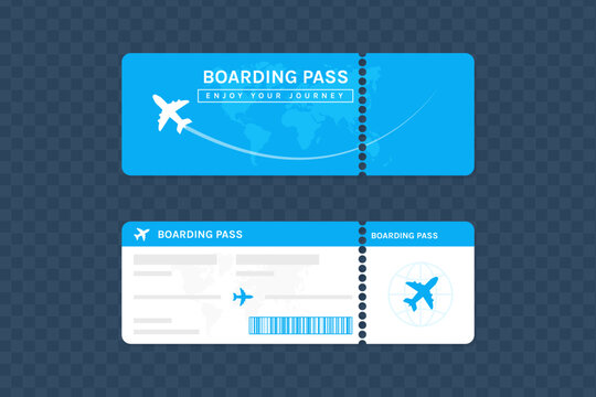 Pass Layout Boarding Pass Invitation Images – Browse 6,172 Stock Photos, Vectors ...