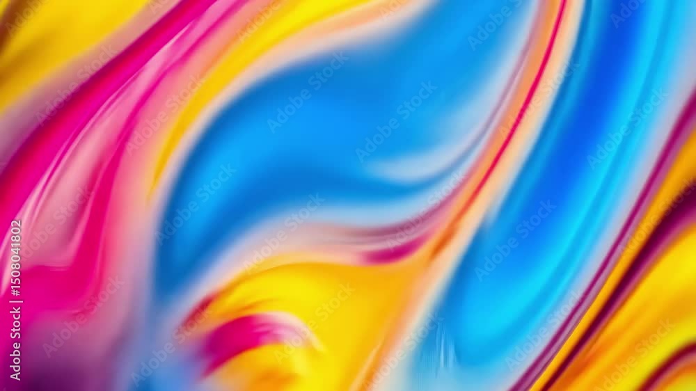 Poster colorful abstract background with vibrant hues and dynamic patterns in motion, abstract of colorful 