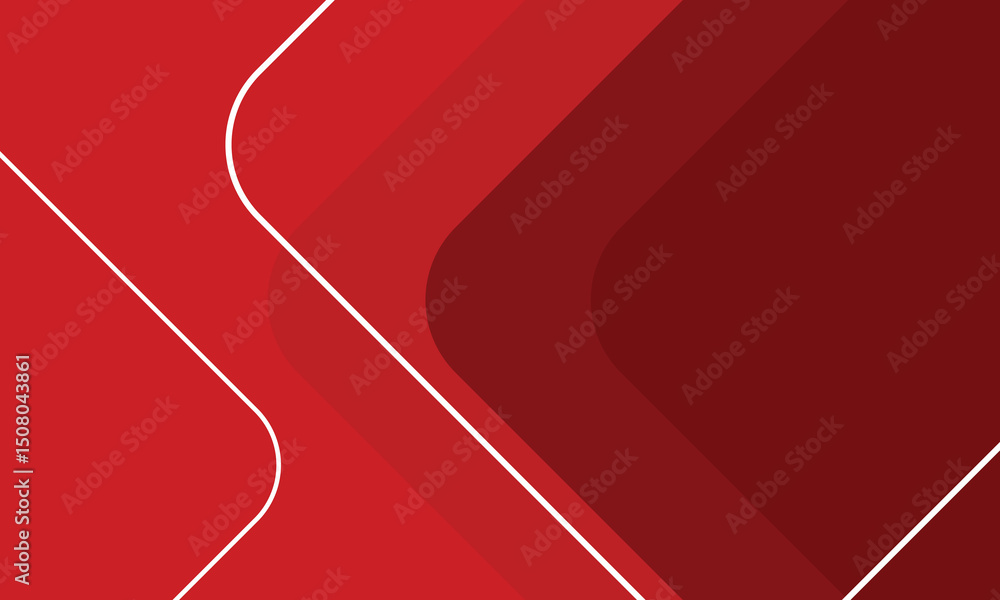 Aufkleber red abstract background. dynamic shapes composition. vector illustration for banners, presentation t