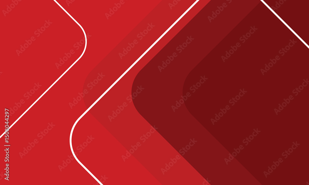 Aufkleber red abstract background. dynamic shapes composition. vector illustration for banners, presentation t
